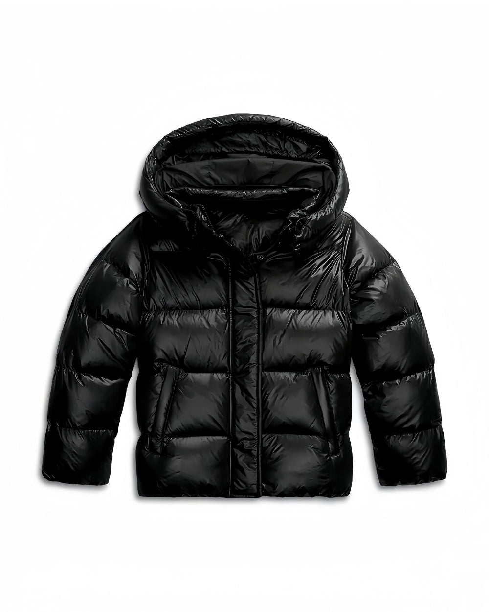 Chloé - Doudoune femme courte oversize et imperméable à capuche et chaude