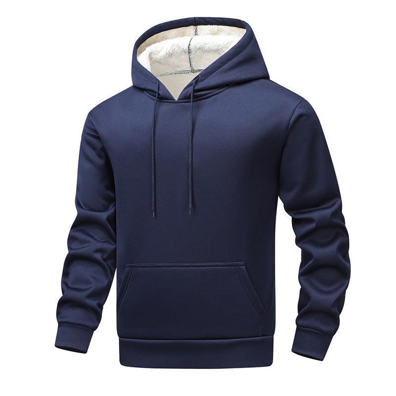 Gabriel - Sweat à capuche homme doublé et chaud avec poche kangourou