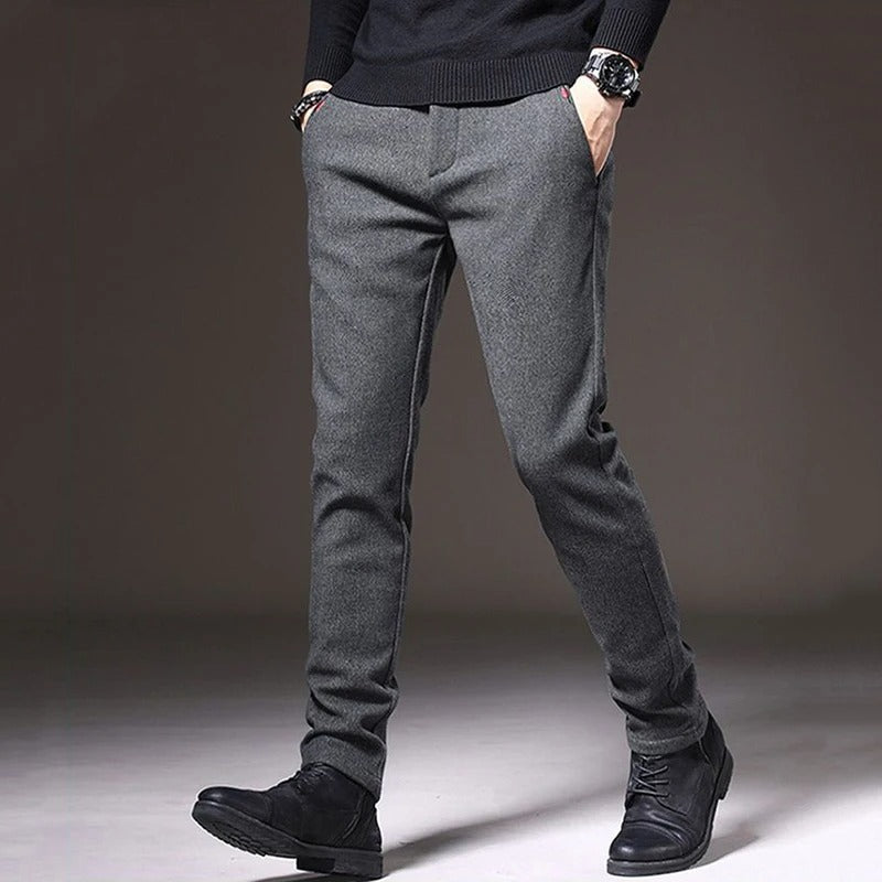 Hugo - Pantalon chino homme slim et stretch habillé à jambe fuselée