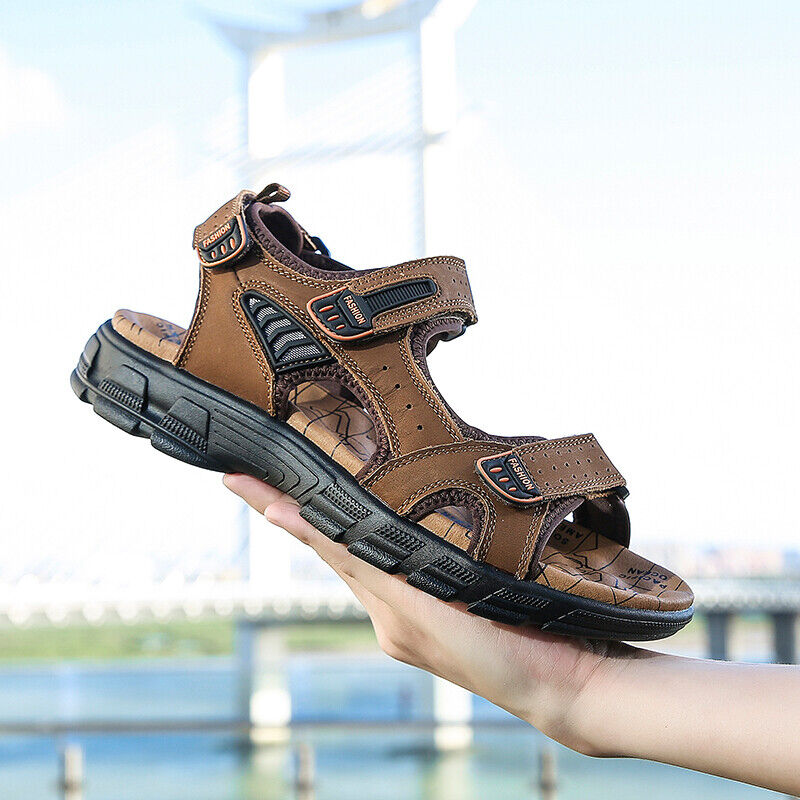 Manon - Sandales Orthopédiques Femme Tendance avec Brides Velcro et Semelle Crantée