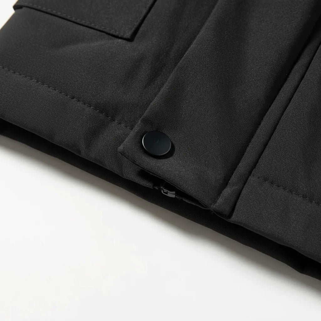 Maxime - Parka homme hiver imperméable et chaude à capuche doublée