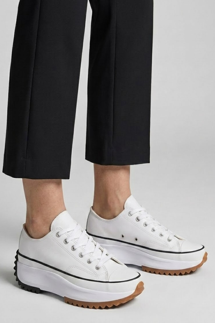 Amélie - Baskets Orthopédiques Femme pour l'Automne avec Semelle Plateforme