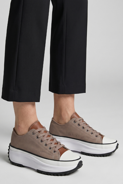 Amélie - Baskets Orthopédiques Femme pour l'Automne avec Semelle Plateforme