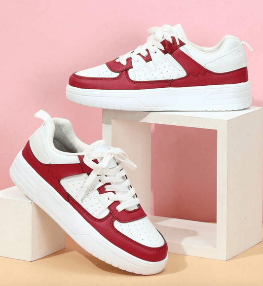 Anaïs - Chaussures Orthopédiques Femme Streetwear avec Empiècements Colorés