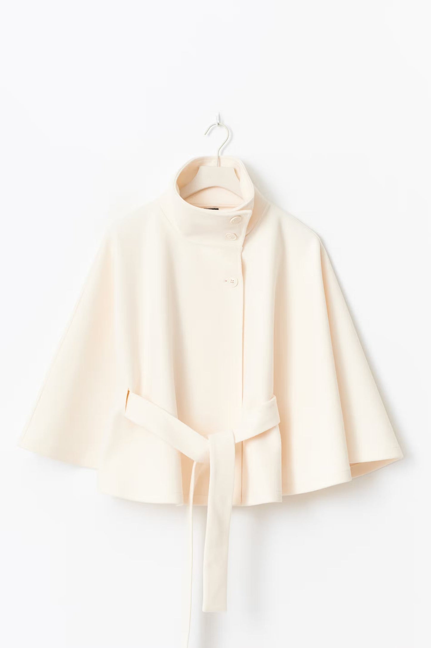 Anaïs - Trench Court Femme Ceinturé et Élégant pour l'Automne