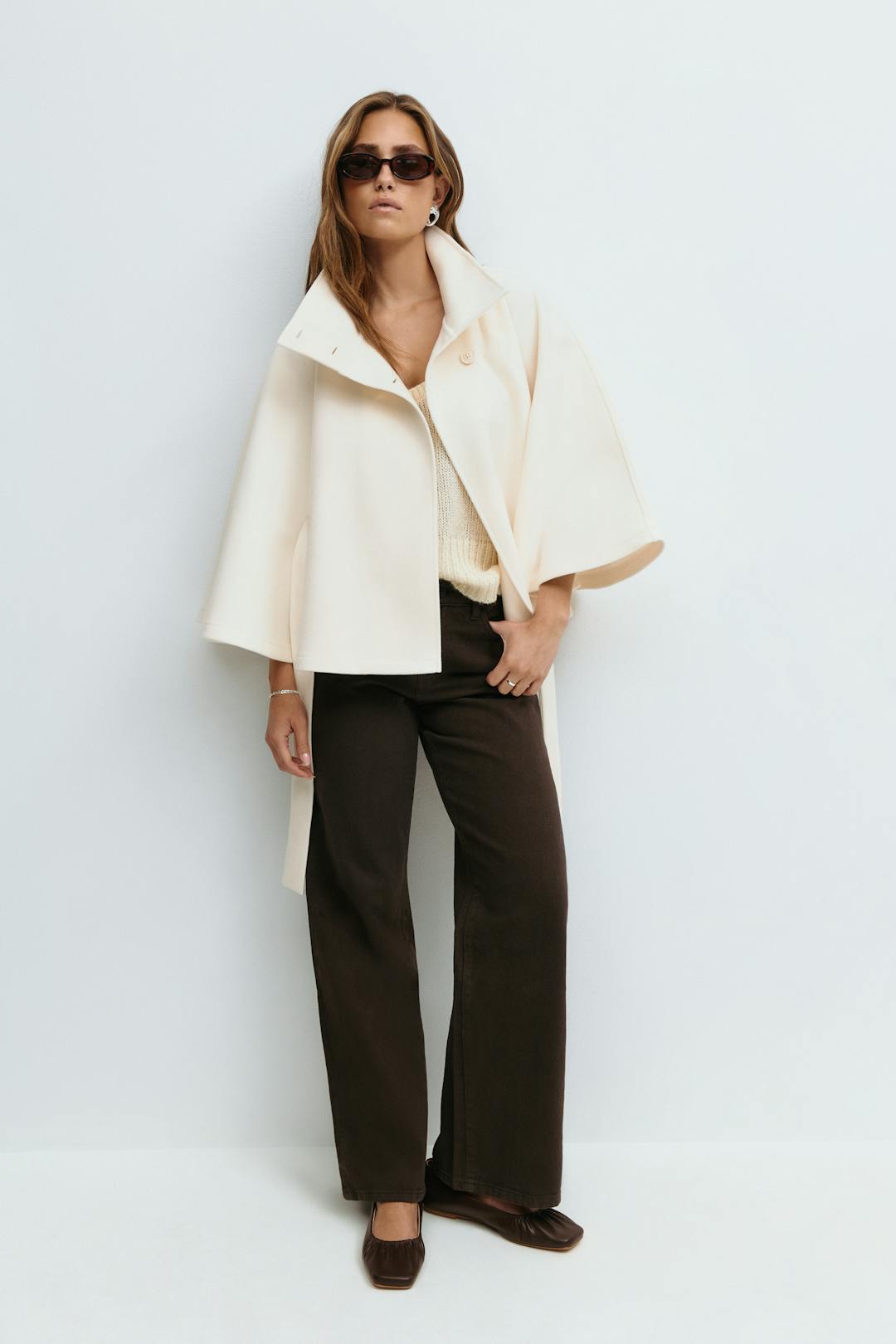 Anaïs - Trench Court Femme Ceinturé et Élégant pour l'Automne