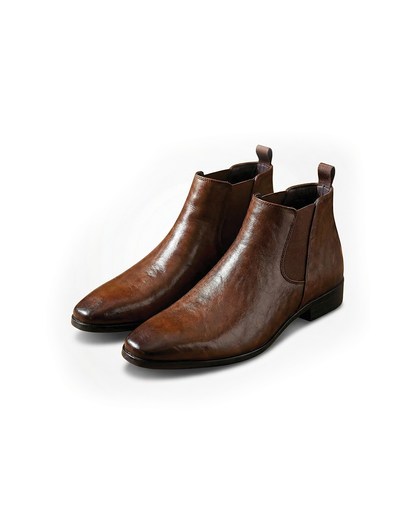Antoine - Bottines homme chelsea habillées et chaudes pour le bureau et la ville
