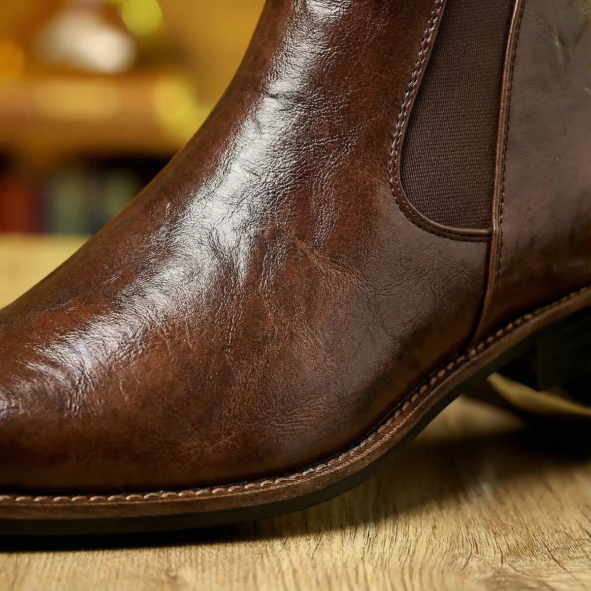 Antoine - Bottines homme chelsea habillées et chaudes pour le bureau et la ville