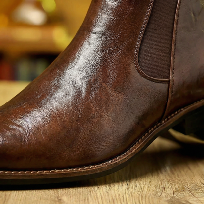 Antoine - Bottines homme chelsea habillées et chaudes pour le bureau et la ville