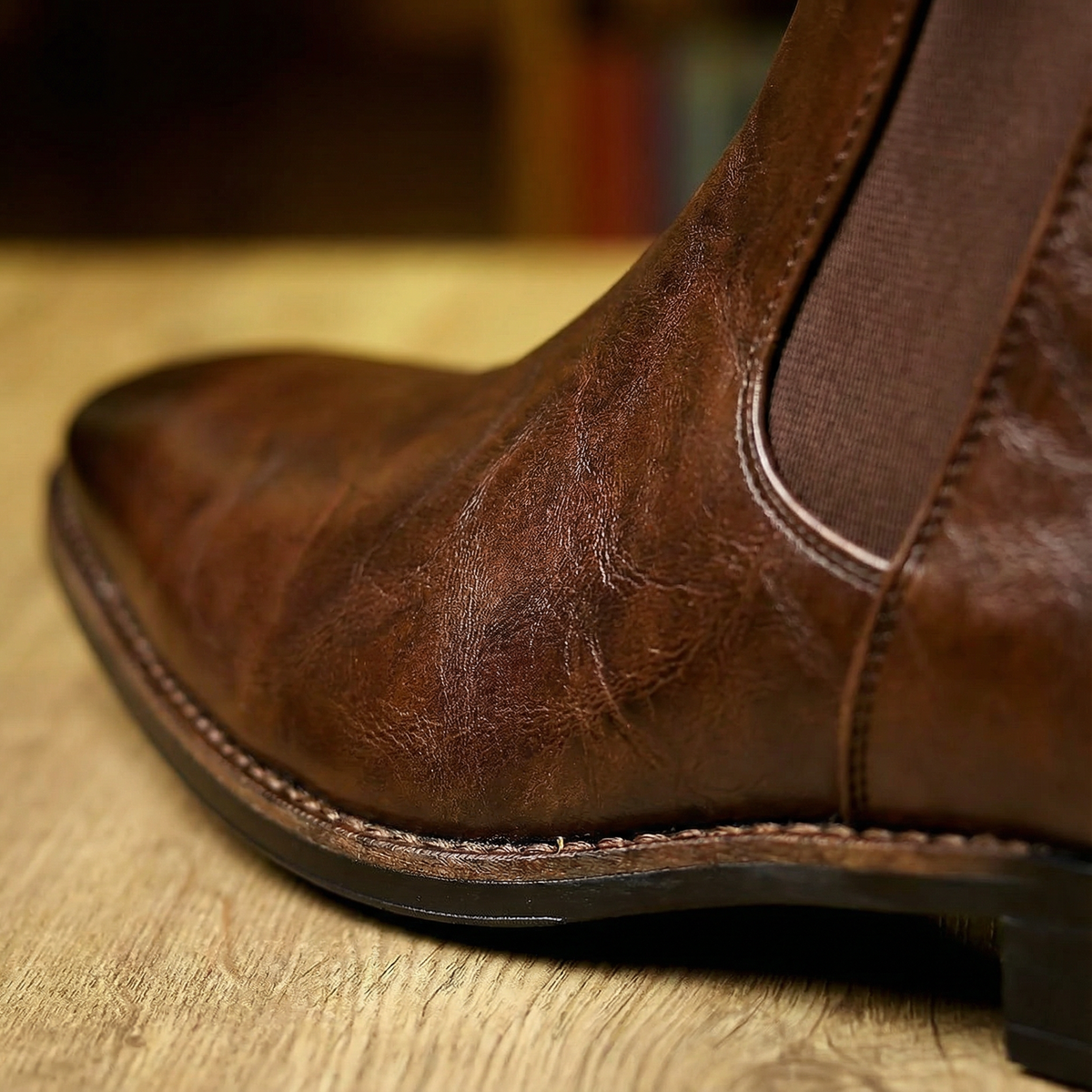 Antoine - Bottines homme chelsea habillées et chaudes pour le bureau et la ville