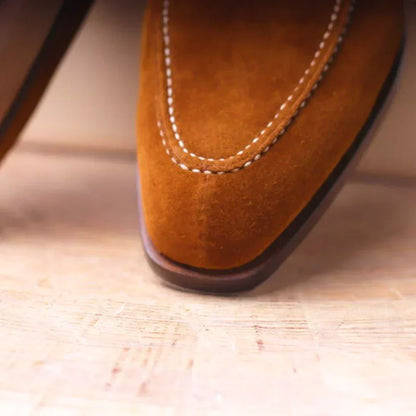 Antoine - Chaussures Homme Habillées à Lacets en Suède Style