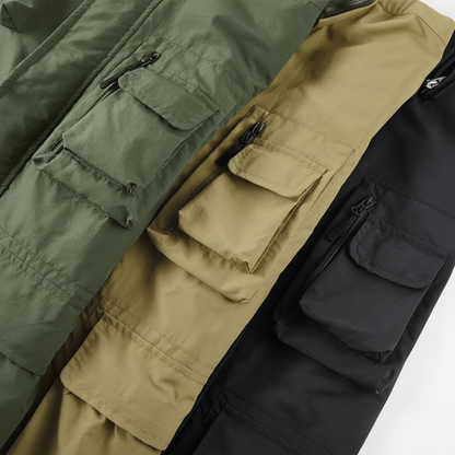 Antoine - Veste homme imperméable de randonnée à capuche et multipoches