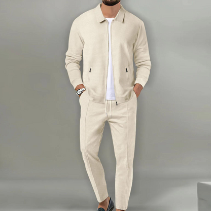 Baptiste - Ensemble Homme Casual Smart Loungewear Zippé et Coordonné