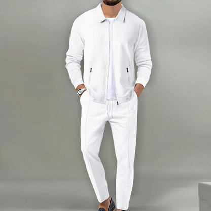 Baptiste - Ensemble Homme Casual Smart Loungewear Zippé et Coordonné