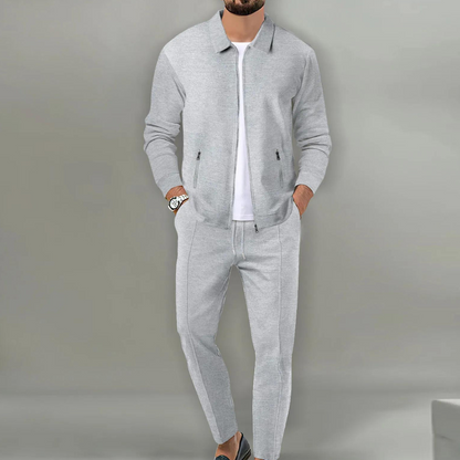Baptiste - Ensemble Homme Casual Smart Loungewear Zippé et Coordonné