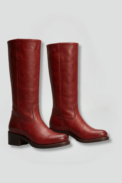 Céline - Bottes Orthopédiques Femme Hautes pour l'Automne avec Talon Bloc