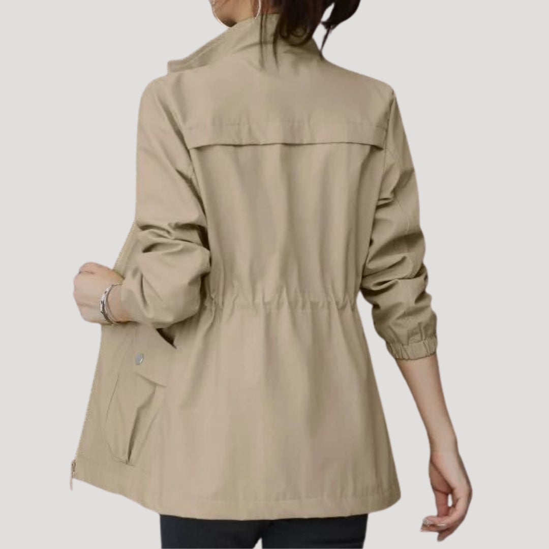 Céline - Veste Imperméable Femme Légère et Coupe-Vent pour l'Automne