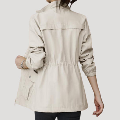 Céline - Veste Imperméable Femme Légère et Coupe-Vent pour l'Automne