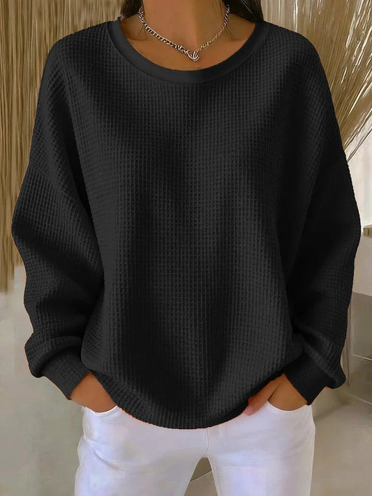Camille - Pull femme oversize en maille décontracté confortable et chaud