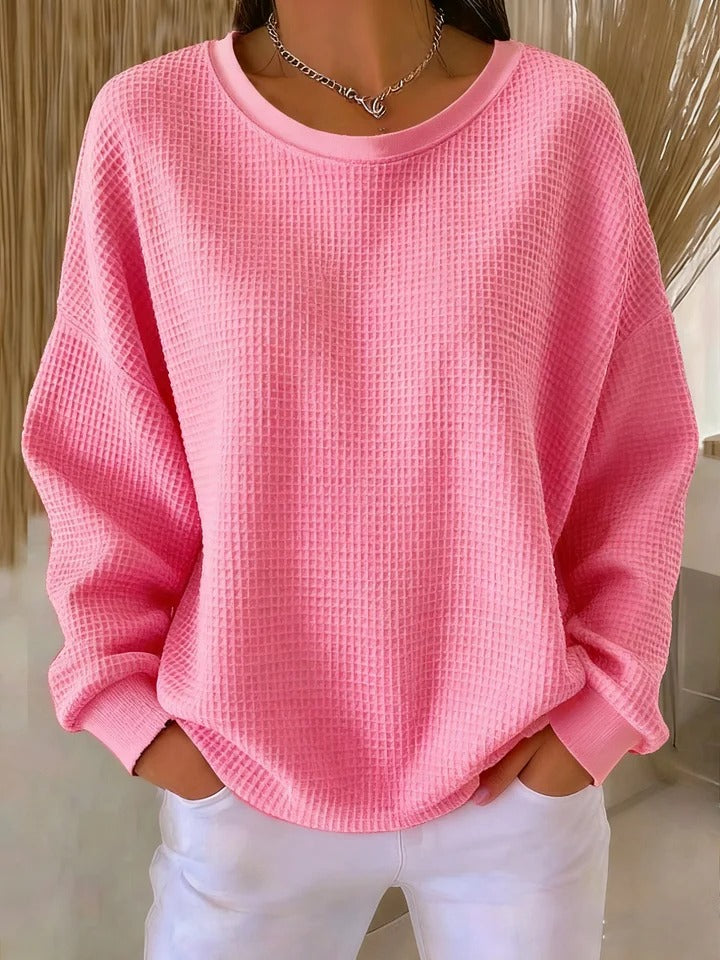 Camille - Pull femme oversize en maille décontracté confortable et chaud