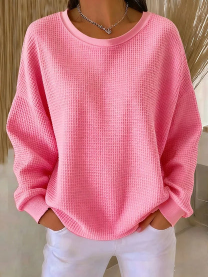 Camille - Pull femme oversize en maille décontracté confortable et chaud