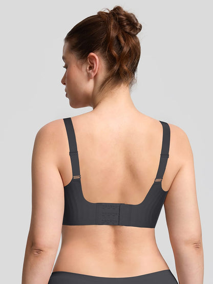 Camille - Soutien-gorge femme push up grande taille bonnets moulés et bretelles larges