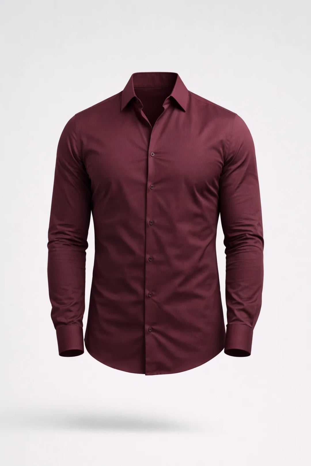 Chemise Homme - Coupe Muscle Ajustée Col Classique | Chic