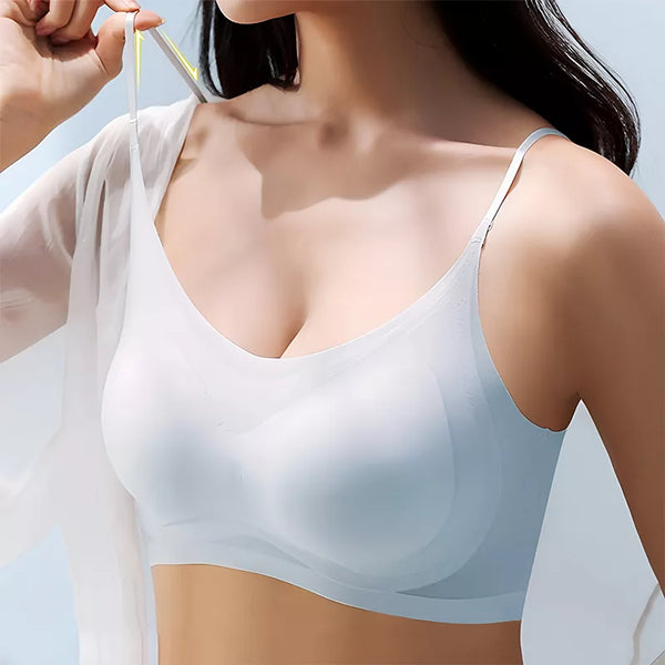 Chloé - Brassière femme ultra fine et légère sans armatures ni coutures
