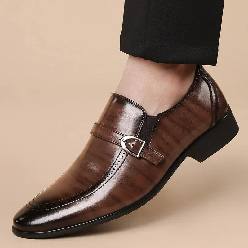 Clément - Mocassins homme habillés à boucle pour un mariage ou une soirée