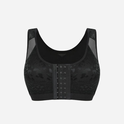 Claire - Soutien-gorge femme confortable sans armatures à fermeture devant au quotidien