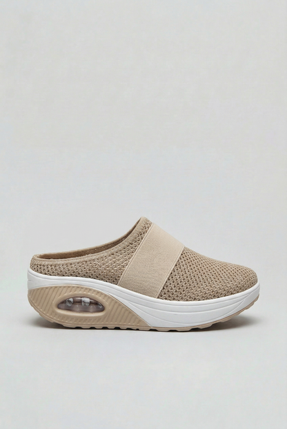 Clara - Baskets Orthopédiques Femme Respirantes à Enfiler avec Semelle Air