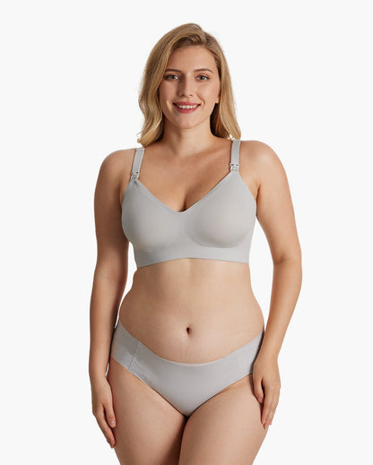 Emma - Soutien-gorge d'allaitement femme pour jeune maman avec ouverture à clips