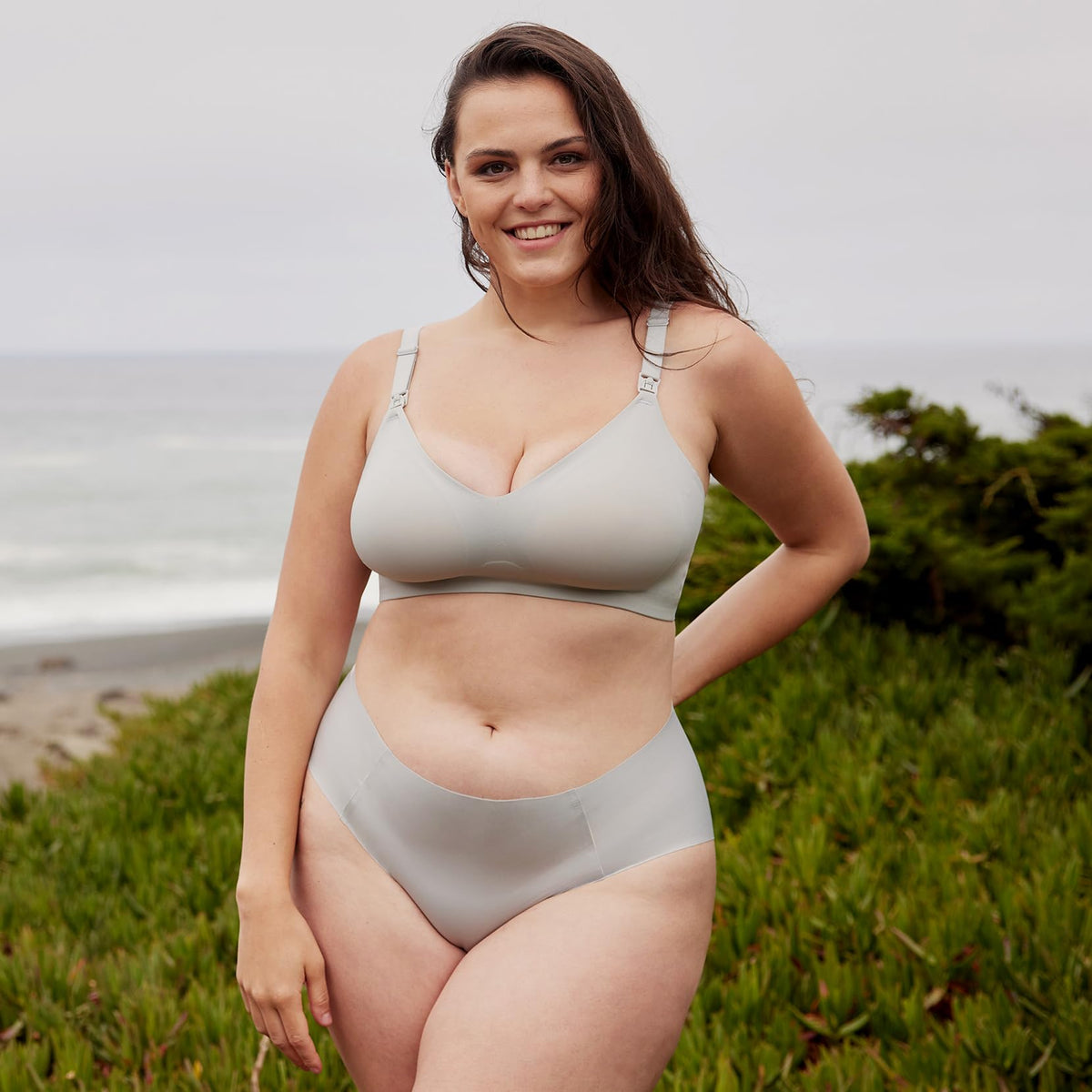 Emma - Soutien-gorge d'allaitement femme pour jeune maman avec ouverture à clips