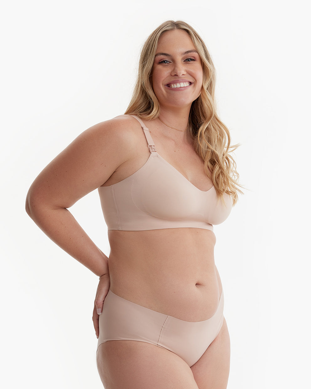 Emma - Soutien-gorge d'allaitement femme pour jeune maman avec ouverture à clips