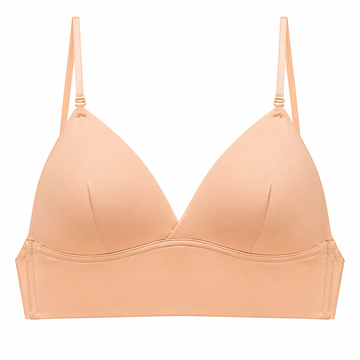Emma - Soutien-gorge femme triangle confortable dos bas à bretelles réglables