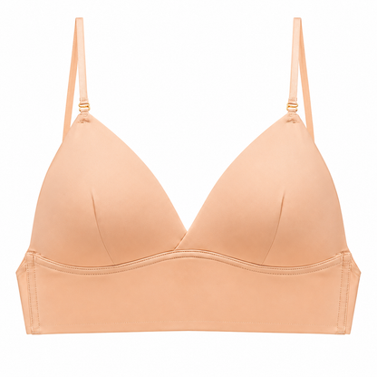 Emma - Soutien-gorge femme triangle confortable dos bas à bretelles réglables