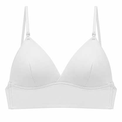 Emma - Soutien-gorge femme triangle confortable dos bas à bretelles réglables