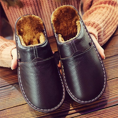 Gabriel - Chaussons Homme avec Doublure Polaire Chaude
