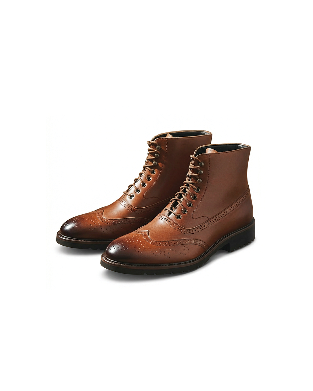 Hugo - Bottines homme habillées à lacets chaudes et confortables pour la ville