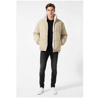 Hugo - Doudoune homme chaude et doublée pour l'hiver avec coupe ample