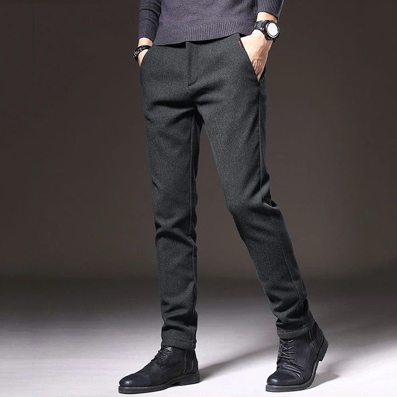 Hugo - Pantalon chino homme slim et stretch habillé à jambe fuselée