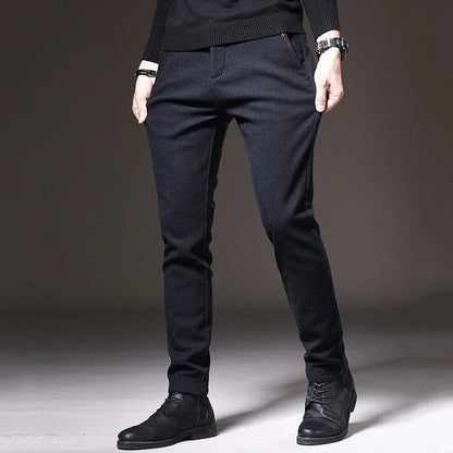 Hugo - Pantalon chino homme slim et stretch habillé à jambe fuselée