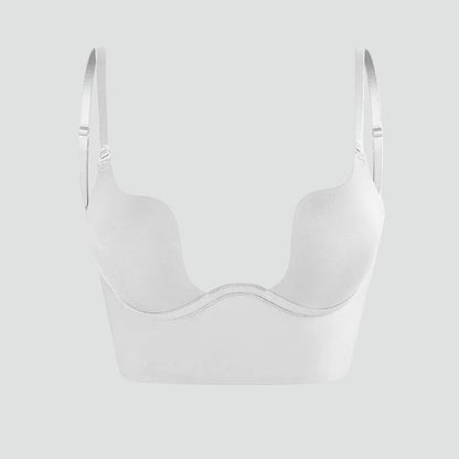Jade - Soutien-gorge femme push-up dos nu décolleté plongeant et bretelles réglables