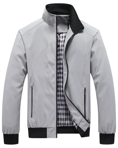 Julien - Veste Bomber Homme Légère et Décontractée pour l'Automne