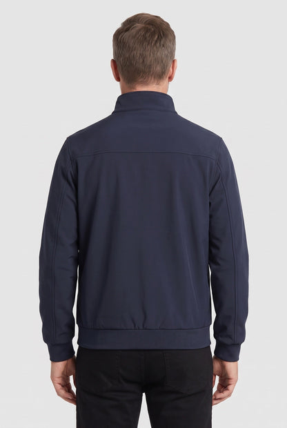 Julien - Veste Homme Légère et Imperméable pour l'Automne avec Col Montant