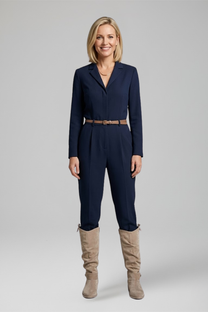 Juliette - Bottes Orthopédiques Femme Hautes pour l'Automne avec Détails Western