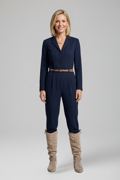 Juliette - Bottes Orthopédiques Femme Hautes pour l'Automne avec Détails Western