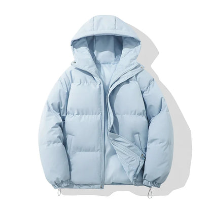 Lea - Doudoune femme courte et oversize à capuche avec fermeture zippée
