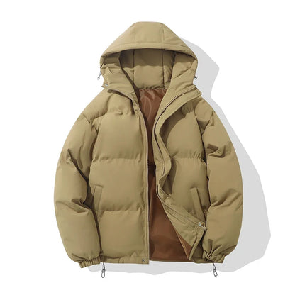 Lea - Doudoune femme courte et oversize à capuche avec fermeture zippée