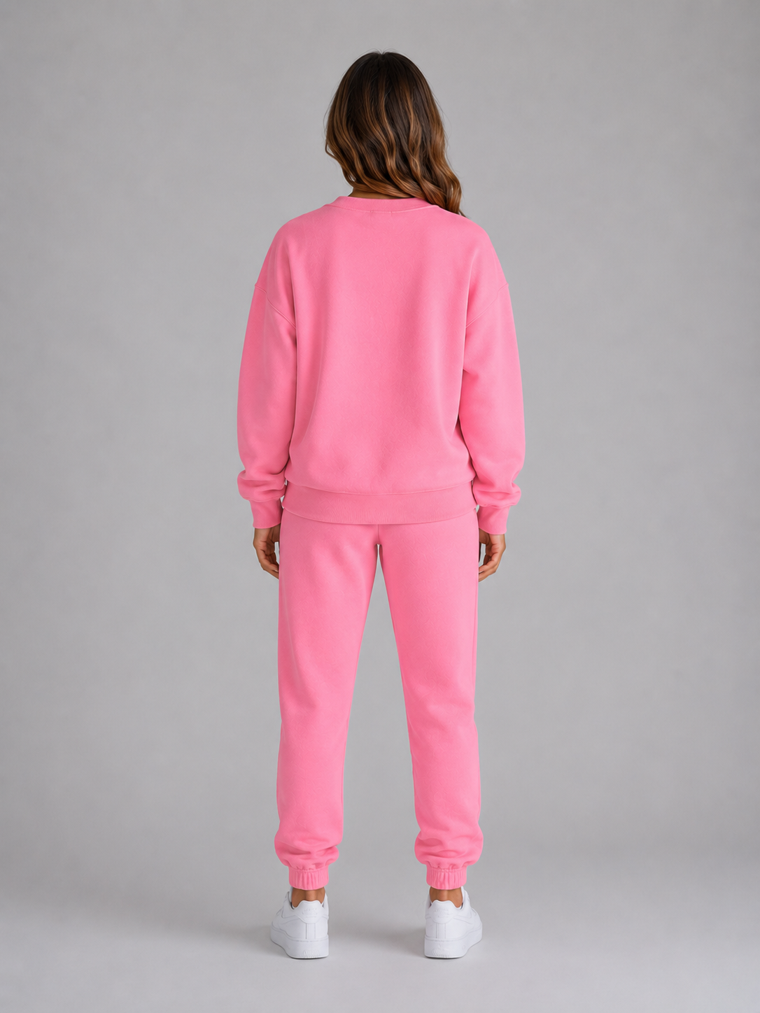 Lola - Ensemble Femme Survêtement Oversize avec Col Rond et Bas Resserré
